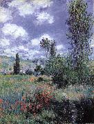 Claude Monet Lane in the Poppy Field Spain oil painting artist